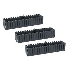 PARKSIDE® Kvetináč, antracitový, 75 cm, 3 kusy vyobraziť