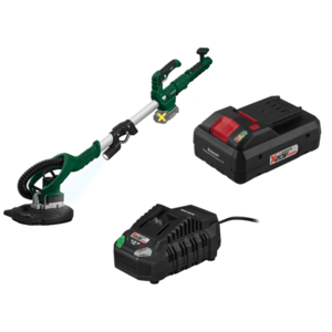 PARKSIDE® Aku nástenná a stropná brúska 20 V PWDSA 20-Li A1 + Smart akumulátor 20 V/4 Ah + Rýchlonabíjačka 20 V/4, 5 A vyobraziť