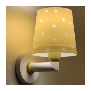 Dalber 82219A - Detské nástenné svietidlo STAR LIGHT 1xE27/60W/230V žltá 82219A vyobraziť