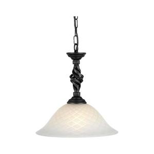 Elstead PB-P-BLACK - Luster na reťazi PEMBROKE 1xE27/60W/230V PB-P-BLACK vyobraziť