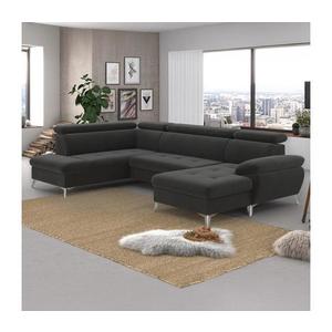 Rozkladacia rohová sedačka CATANIA U ľavá grafit s úložným priestorom C690698AURO.OTM KLEIN-2.5F-REC/BK vyobraziť