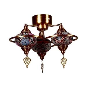 Prisadený luster YENI 3xE27/40W/230V mosadz 846STL1737 vyobraziť