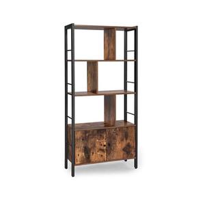 Knižnica NAVARO hnedá/čierna LBC022B01 vyobraziť