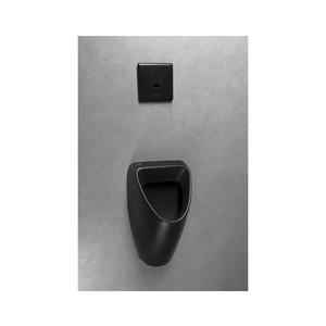 Bruckner - Pisoár SCHWARN, s zadným prívodom a zadným odpadom, so zabudovaným splachovačom, 6 V DC, čierny SH0302+SH0296 vyobraziť