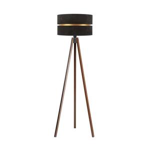 - Stojacia lampa DUO 1xE27/60W/230V pr. 44 cm čierna/wenge AS0462+DU83525 vyobraziť