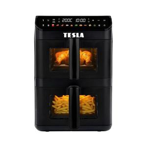 TESLA Electronics AirCook - Multifunkčná digitálna teplovzdušná fritéza 11 l 2800W/230V čierna AIRCKDZQ670XXLBLK vyobraziť