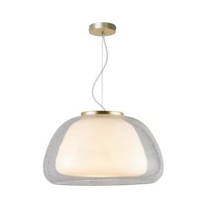 Nordlux - Závesné svietidlo na lanku JELLY 1xE27/40W/230V biela/číra pr. 39 cm 2010783001 vyobraziť