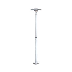 Nordlux - Vonkajšia lampa VEJERS 1xE27/60W/230V IP54 strieborná 130 cm 25168031 vyobraziť
