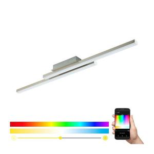 Eglo 55971 - LED RGBW stmievateľné stropné svietidlo FRAIOLI-C LED/34W/230V matný chróm + diaľkové ovládanie 55971 vyobraziť
