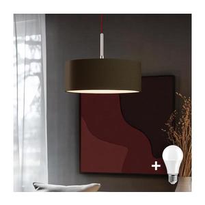 Eglo - LED závesný luster na lane TUNJA 1xE27/60W/230V hnedý 1xEG32516+1xEG32474 vyobraziť