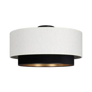 Stropné svietidlo NATIA 1xE27/60W/230V pr. 45 cm biela/čierna H0229 vyobraziť