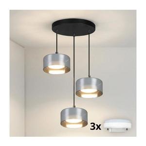 Brilagi - LED Luster na lanku AURA LUX 3xGX53/30W/230V čierna/dymová WO-OEM-CF-17-BK vyobraziť