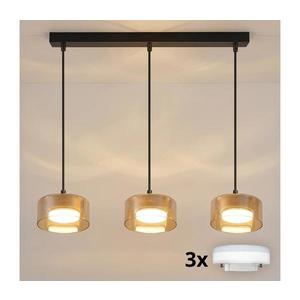 Brilagi - LED Luster na lanku AURA LUX 3xGX53/30W/230V čierna/zlatá WO-OEM-CF-18-GLD vyobraziť