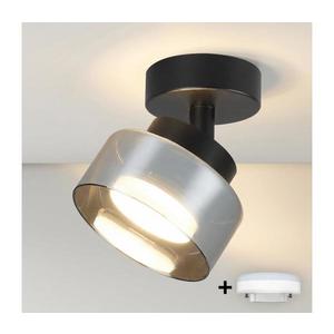 Brilagi - LED Bodové svietidlo AURA LUX 1xGX53/30W/230V pr. 13 cm čierna/dymová WO-OEM-CF-03-BK vyobraziť