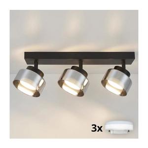 Brilagi - LED Bodové svietidlo AURA LUX 3xGX53/30W/230V čierna/dymová WO-OEM-CF-08-BK vyobraziť
