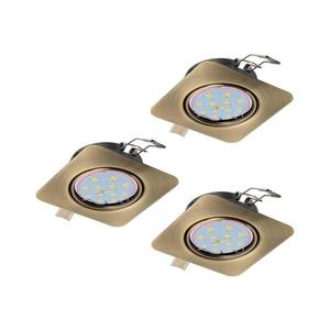 Eglo 94269 - SADA 3x LED podhľadových svietidiel PENETO 3xGU10-LED/5W/230V 94269 vyobraziť
