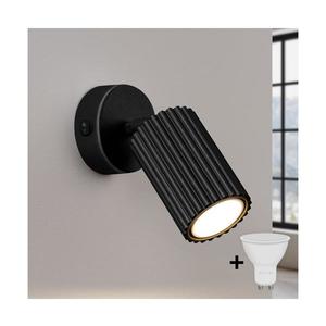 Brilagi - LED nástenné bodové svietidlo CRESTO 1xGU10/10W/230V čierna BR.1579 vyobraziť