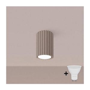 Brilagi - LED bodové svietidlo CRESTO 1xGU10/10W/230V 10 cm taupe BR.1758 vyobraziť