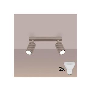 Brilagi - LED bodové svietidlo CRESTO 2xGU10/10W/230V šedohnedé BR.1763 vyobraziť