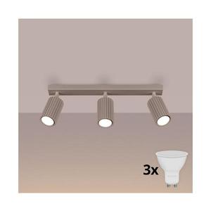 Brilagi - LED bodové svietidlo CRESTO 3xGU10/10W/230V taupe BR.1764 vyobraziť