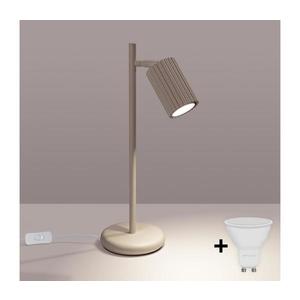 Brilagi - LED stolná lampa CRESTO 1xGU10/10W/230V taupe BR.1770 vyobraziť