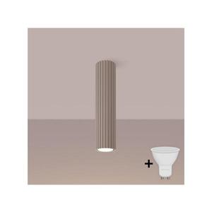 Brilagi - LED bodové svietidlo CRESTO 1xGU10/10W/230V 30 cm taupe BR.1778 vyobraziť