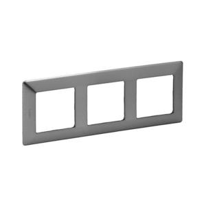 Legrand 754153 - Rámček pre vypínače VALENA LIFE 3P nerez 754153 vyobraziť