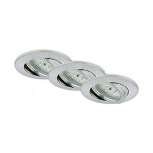 Briloner 7296-039 - Sada 3× LED kúpeľňových podhľadových svietidiel LED/6, 5W/230V IP23 7296-039 vyobraziť