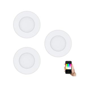 Eglo 32881-SADA 3x LED RGB stmievateľné podhľadové svietidlo FUEVA-C LED/3W/230V 32881 vyobraziť