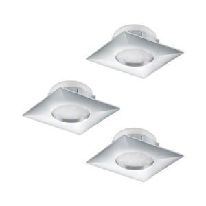 Eglo 95802 - SADA 3 ks LED podhľadových svietidiel PINEDA LED/6W/230V 95802 vyobraziť