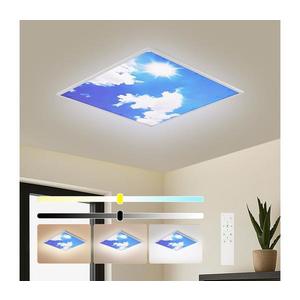 Brilagi-LED Stmievateľné svietidlo SLIMFRAME LED/58W/230V 60x60 cm strieborná/modrá+DO BRI498 vyobraziť