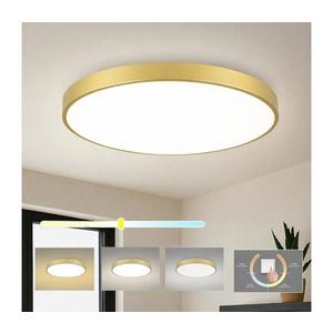 Brilagi -LED stropné svietidlo POOL LED/100W/230V 3000/4500/6000K pr. 80 cm zlaté BRI563 vyobraziť