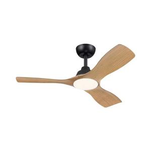 Philips-LED stmievateľný stropný látor OLAS LED/24W/230V priemer 106 cm čierna/hnedá + diaľkový ovládač 872110309596100 vyobraziť