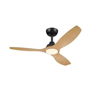 Philips-LED Stmievateľný stropný látor OLAS LED/24W/230V pr. 132 cm čierna/hnedá +DO 872110309612800 vyobraziť