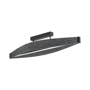 Osram - LED Prisadený luster DECOR FLAT LED/23W/230V sivý 4058075847484 vyobraziť