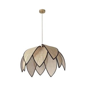 Osram - Závesný luster na lanku DECOR RATTAN 1xE27/15W/230V pr. 67 cm béžová/čierna 4058075847224 vyobraziť