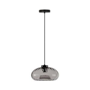 Osram - Luster na lanku DECOR SMOKE 1xE27/12W/230V Ø 28 cm čierna/dymovo sivá 4058075850002 vyobraziť