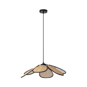 Osram - Závesný luster na lane DECOR RATTAN 1xE27/15W/230V pr. 58 cm béžová/čierna 4058075847187 vyobraziť