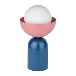 Osram - Stolná lampa DECOR BOWL 1xE14/25W/230V modrá/ružová 4058075847026 vyobraziť