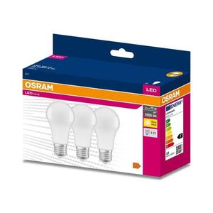 Sada 3x LED žiaroviek A60 E27/10W/230V 3000K - Osram 4058075630338 vyobraziť