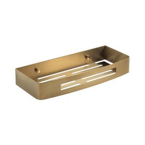 Gedy - Nástenná polica do sprchy SMART 30x12, 8 cm matná zlatá 241788 vyobraziť