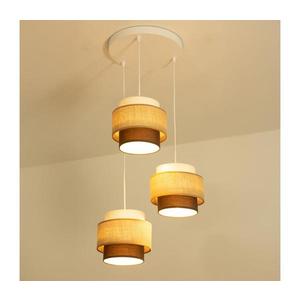 Brilagi - Závesný luster na lanku RESNA 3xE27/60W/230V pr. 45 cm béžová/čierna H0445 vyobraziť