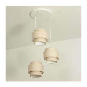 Brilagi - Závesný luster na lanku RESNA 3xE27/60W/230V priemer 45 cm béžový H0368 vyobraziť