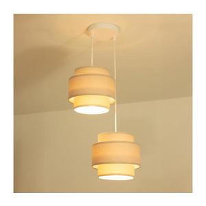 Brilagi - Luster na lanku RESNA 2xE27/60W/230V pr. 30 cm béžový H0367 vyobraziť