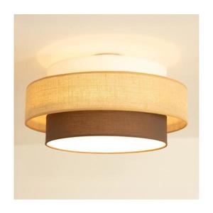 Brilagi - Stropné svietidlo RESNA 1xE27/60W/230V priemer 40 cm béžová/čierna H0441 vyobraziť