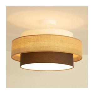 Brilagi - Prisadený luster RESNA 1xE27/60W/230V pr. 40 cm béžová/čierna H0442 vyobraziť