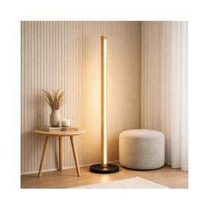 LED stojacia lampa VERDE LED/18W/230V 3000K dub/čierna LP-1.292/DĄB vyobraziť