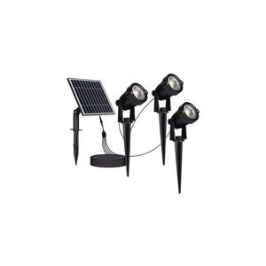 SADA 3x LED Vonkajšia solárna lampa 3xLED/1, 2W/3, 7V IP65 3000K 4000 mAh 20489 vyobraziť