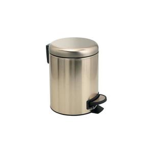 Gedy - odpadkový kôš POTTY 3 l Soft Close, matná zlatá 320987 vyobraziť