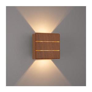 Brilagi - LED vonkajšie nástenné svietidlo DOUBLERAY LINE LED/6W/230V dekor dreva IP54 BRI657 vyobraziť